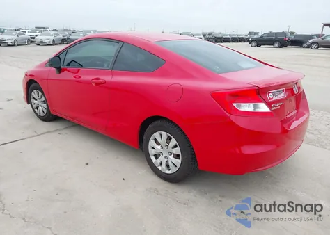 2012 Honda Civic Lx из США, поврежденный, VIN 2HGFG3B53CH556398